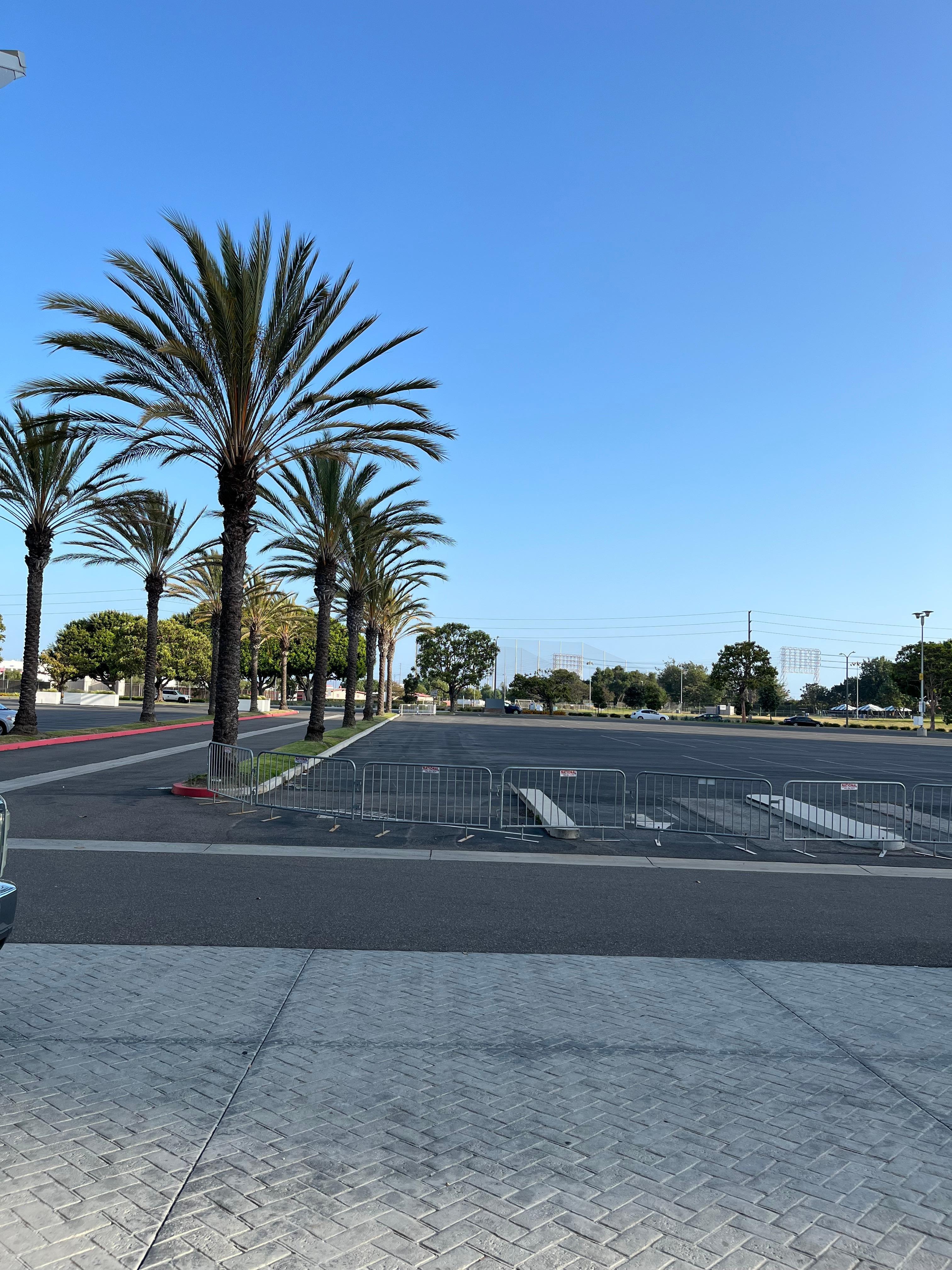 Front parking lot