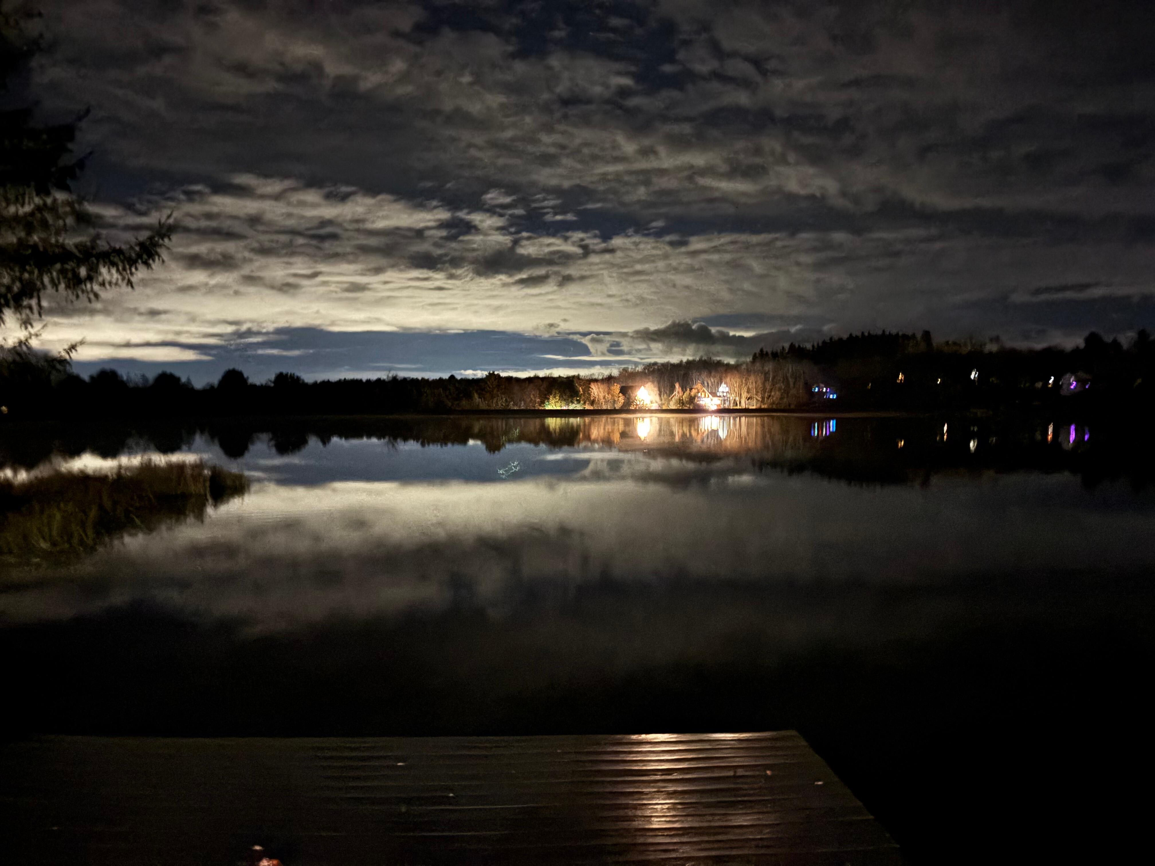 A quiet, still night. 