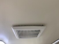 Exhaust fan ready to fall down!