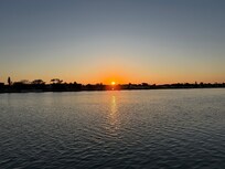 Sunrise over Blind Pass
