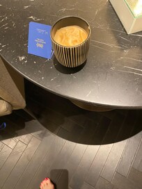 Made coffee in my room with the Nespresso