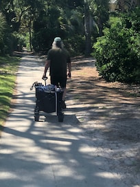 Pleasant walk to beach