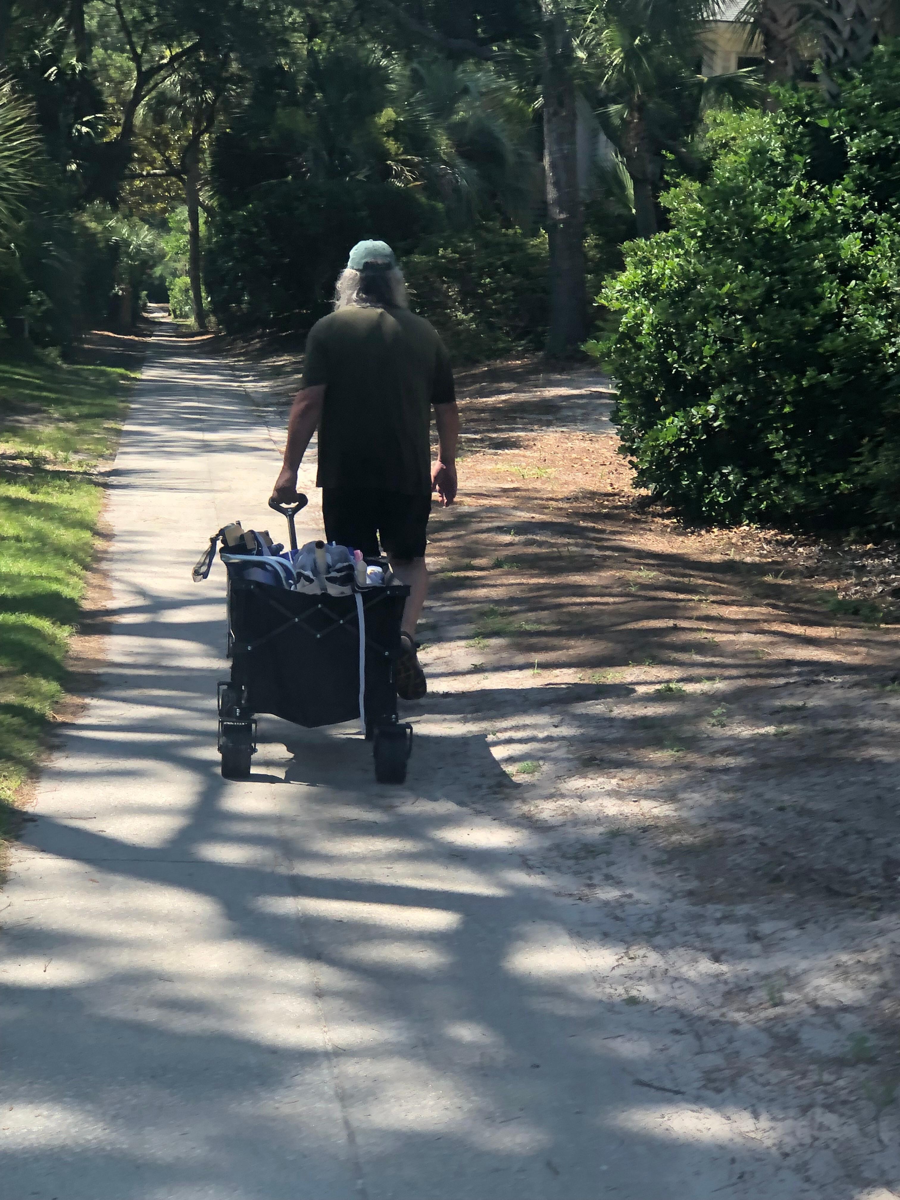 Pleasant walk to beach