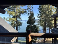 view from primary suite balcony