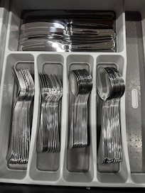 This is the level of clean and organized we found in kitchen- amazing