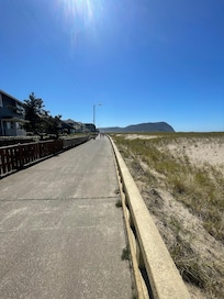 Seaside boardwalk