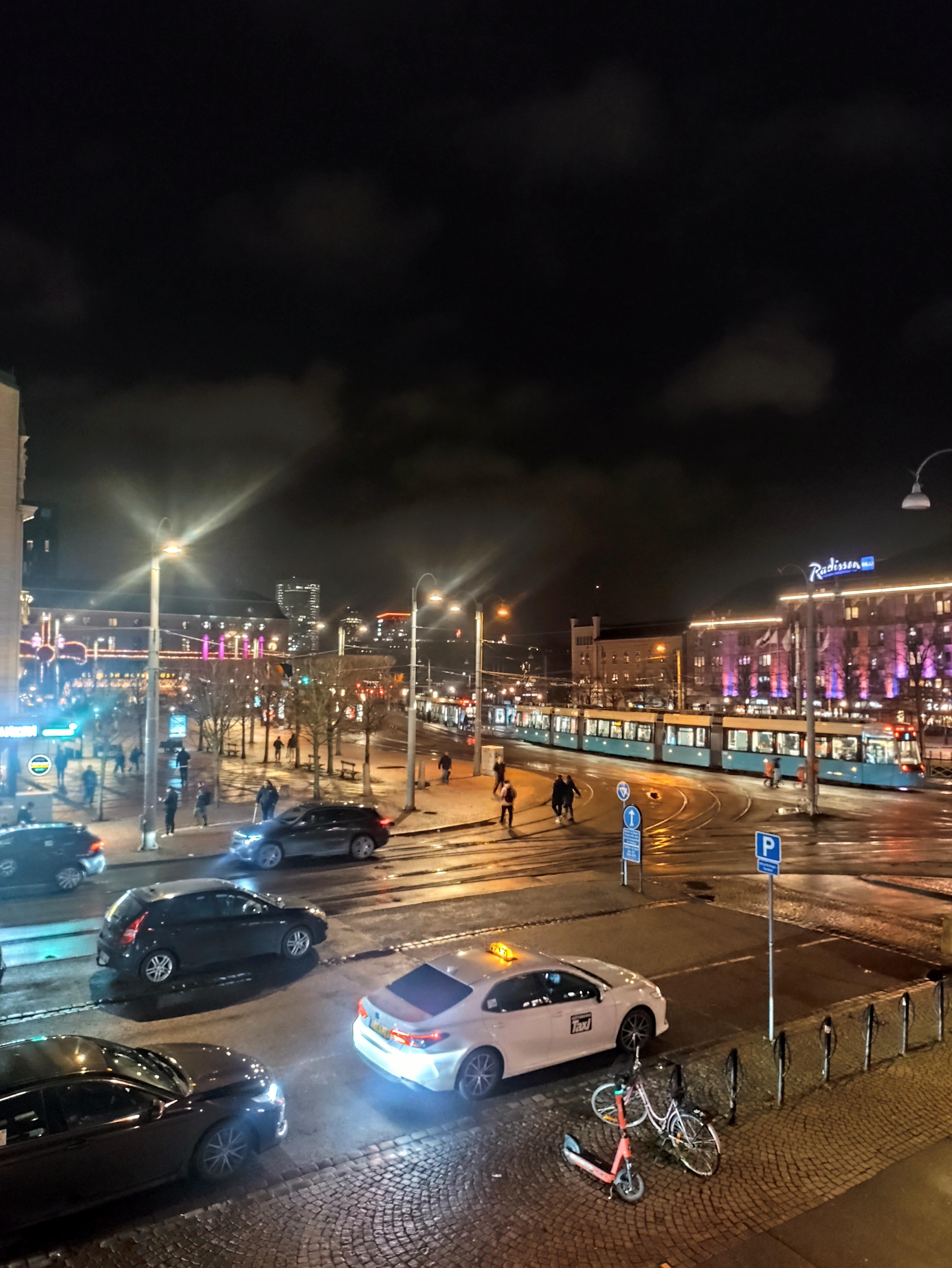 Drottningtorget i juletid