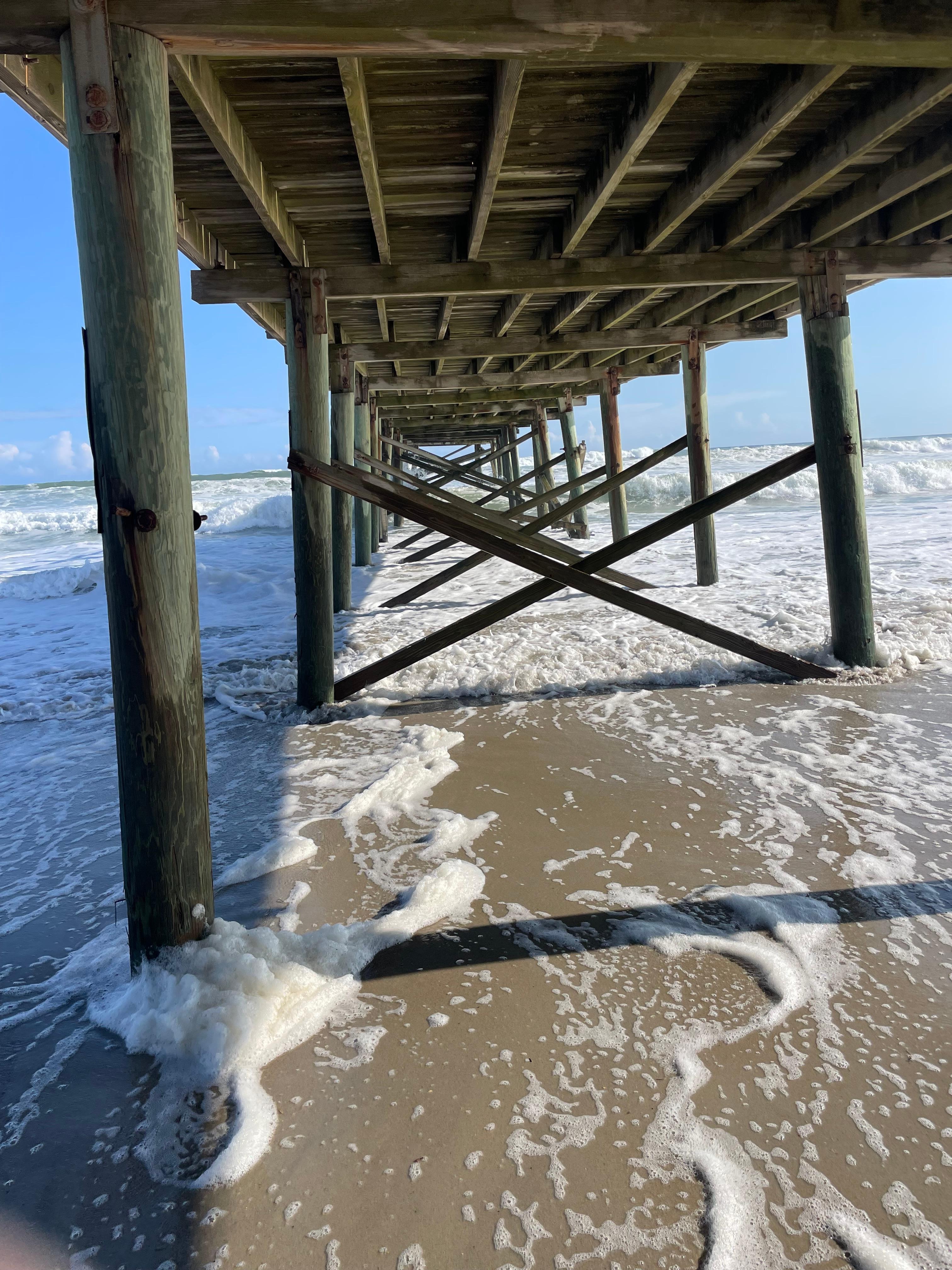 Bit of walk to Atlantic Beach Boardwalk!