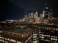 Night skyline from one of my windows.