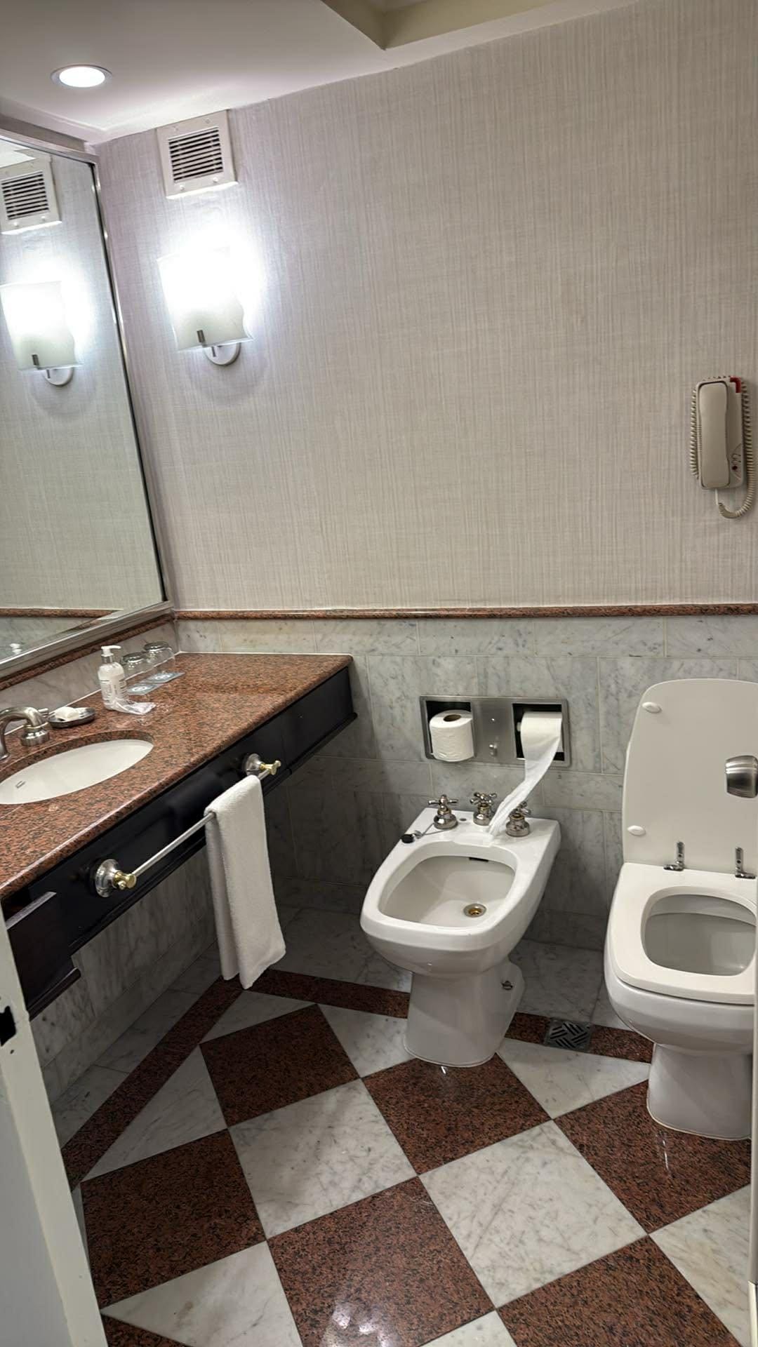 Very outdated bathroom!