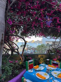 View from Edith’s restaurant