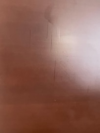 Crap running down head board