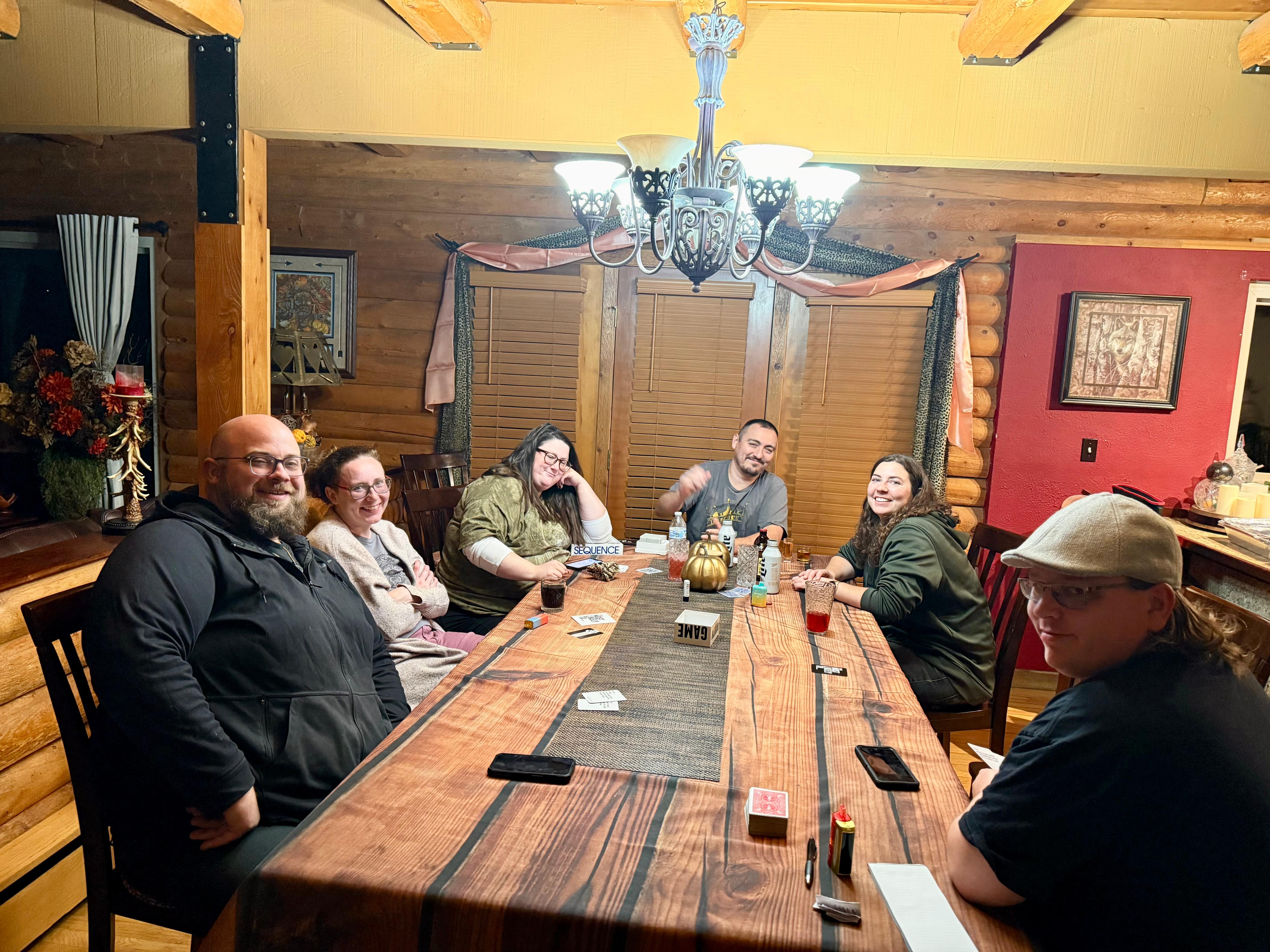 Playing games with the fam!