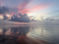 Sunrise from a fishing trip