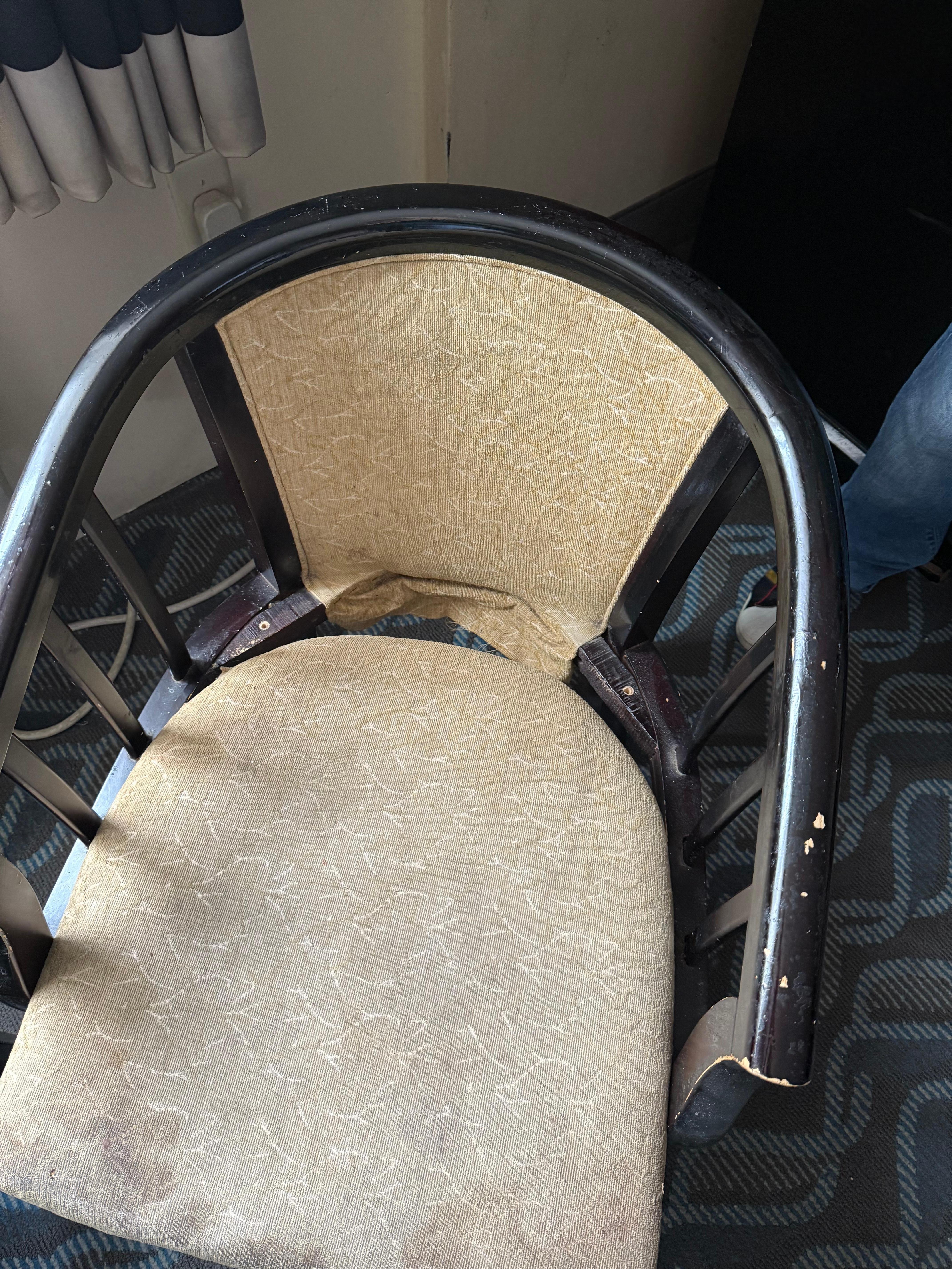 Completely broken and filthy.