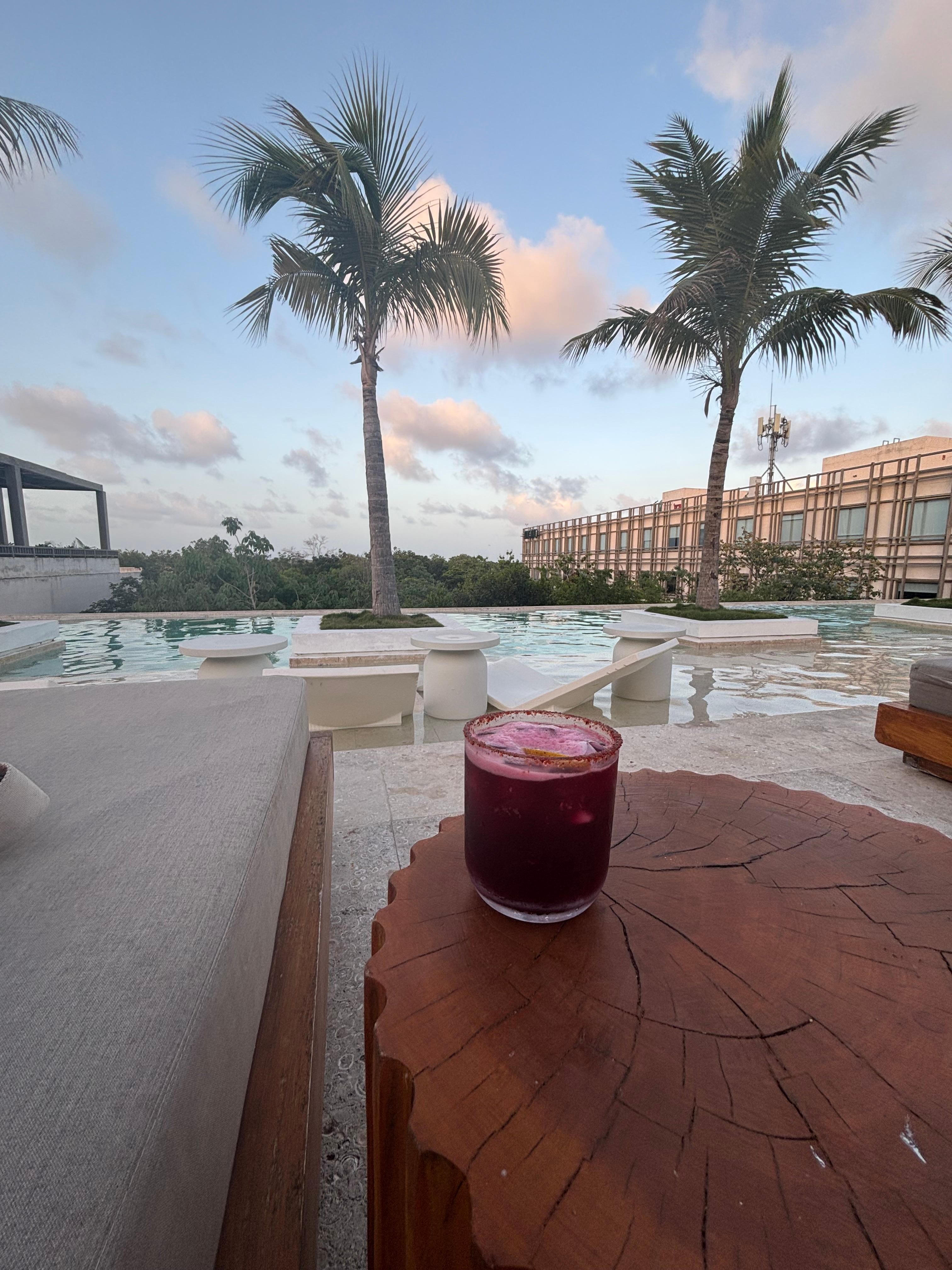 Delicious welcome drink 