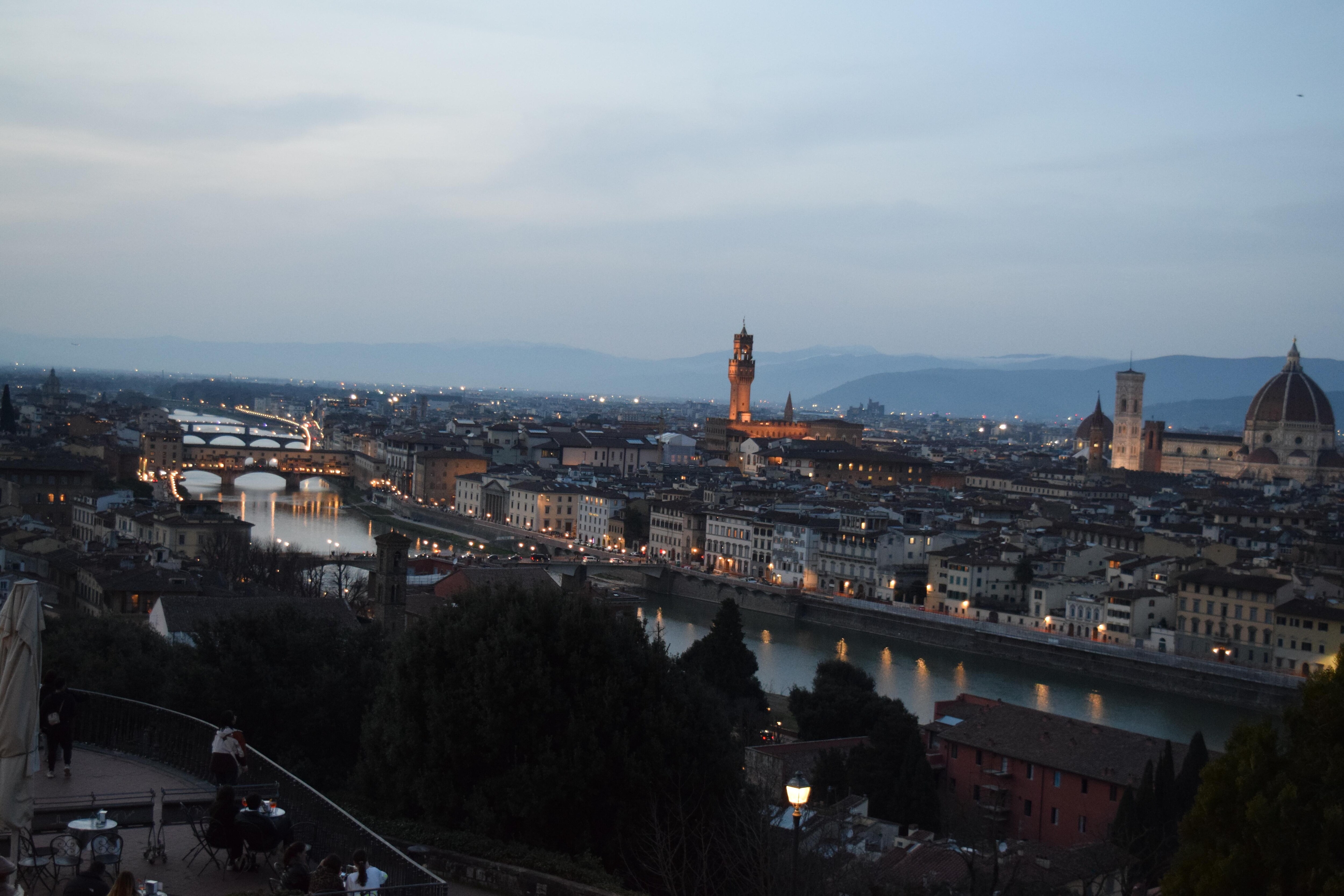 Florence de la piazza Michelangelo. 