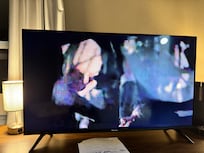 This is how my screen looked all night, blurry.