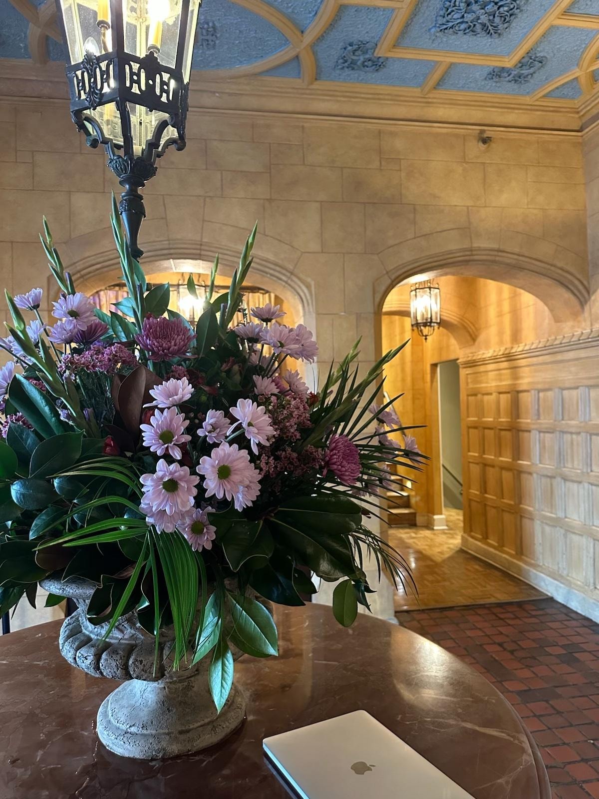 Entry area & check in