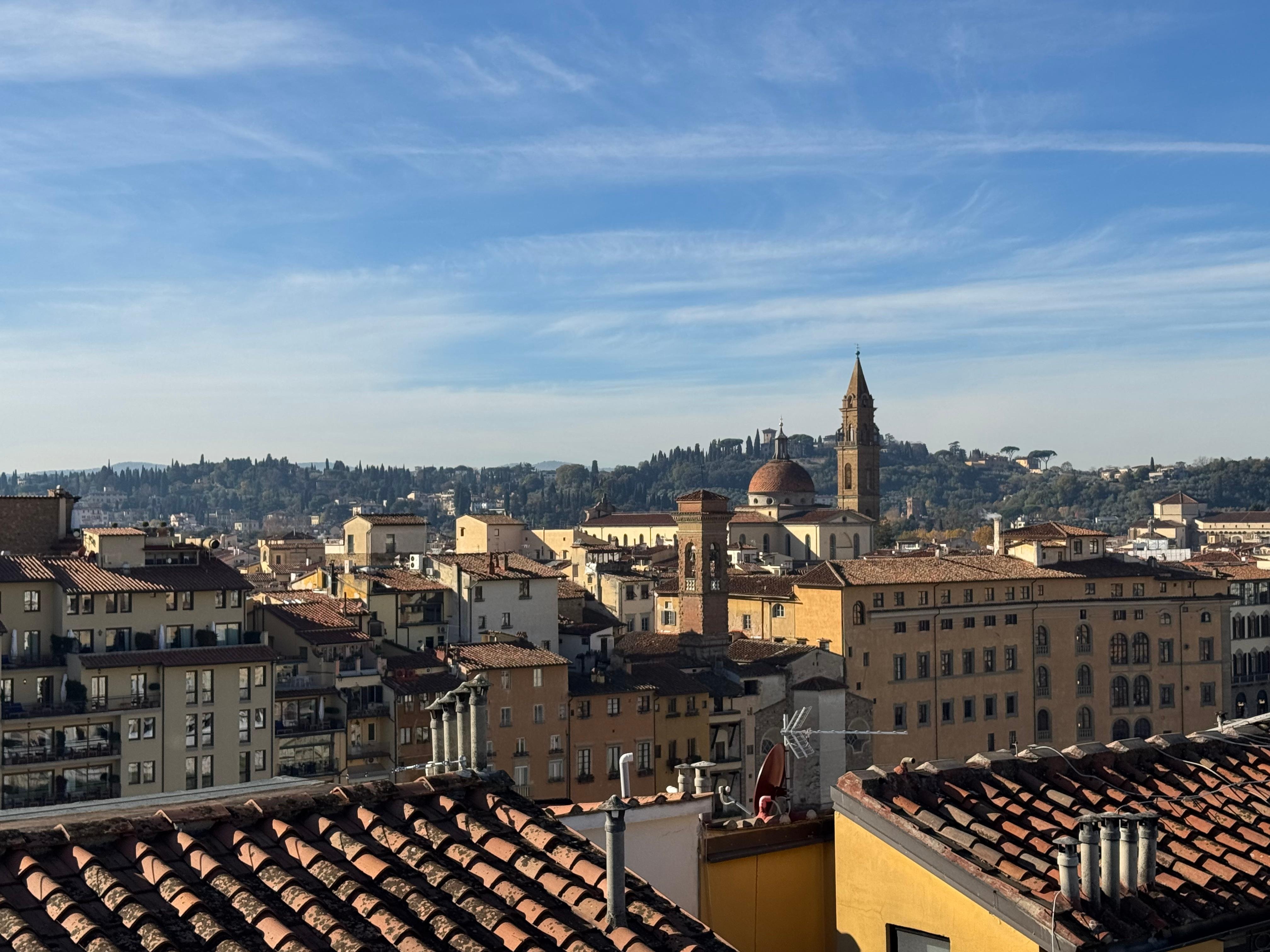 View from the roof deck