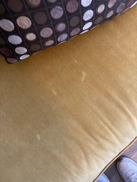 Stains on the couch