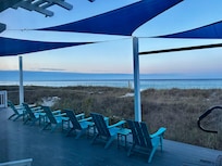 View from the back deck at sunrise