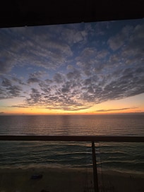 Sunset from our room