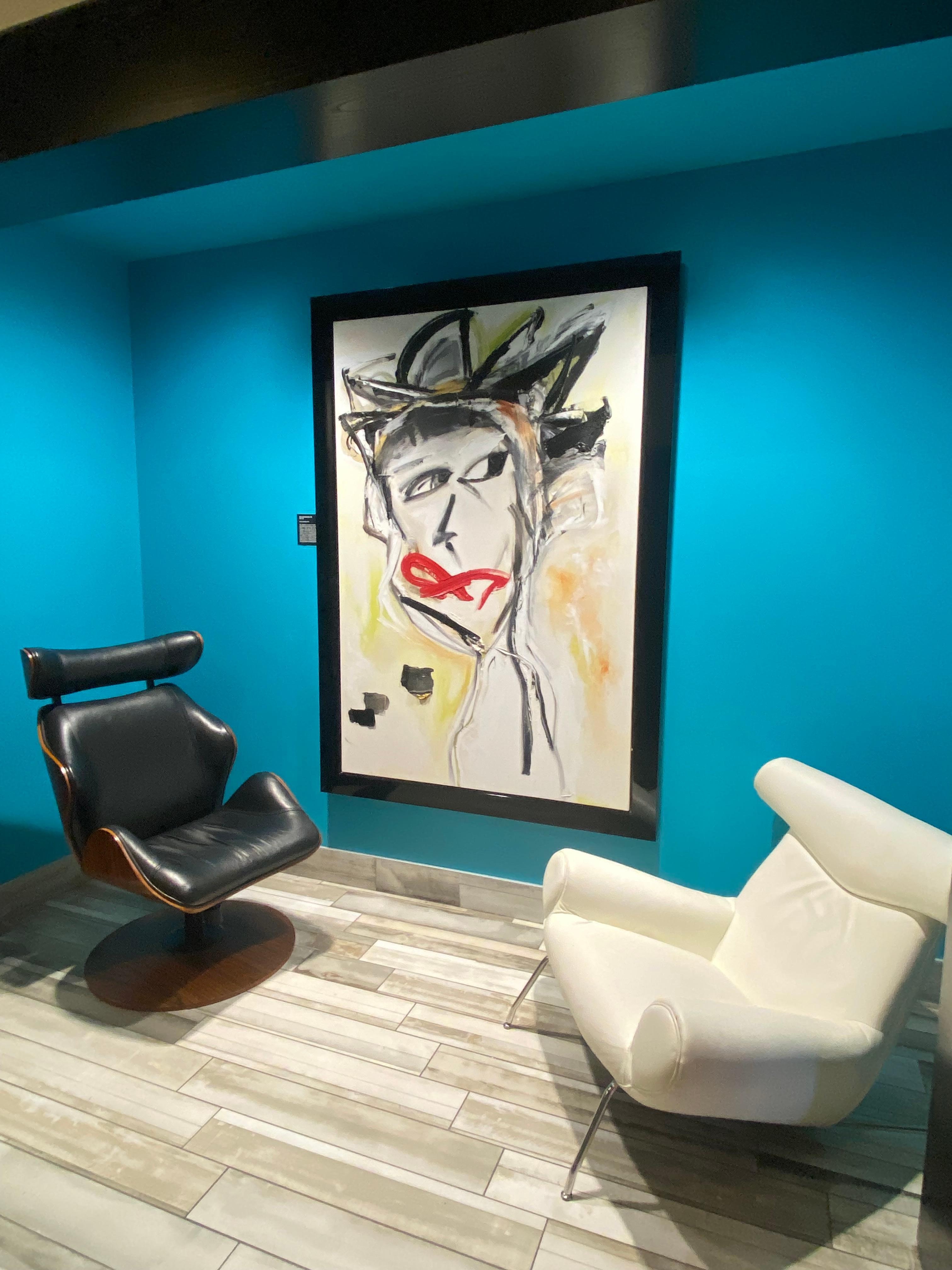 Cool furniture and art. 