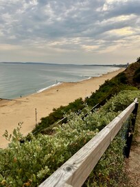 The Beach below
