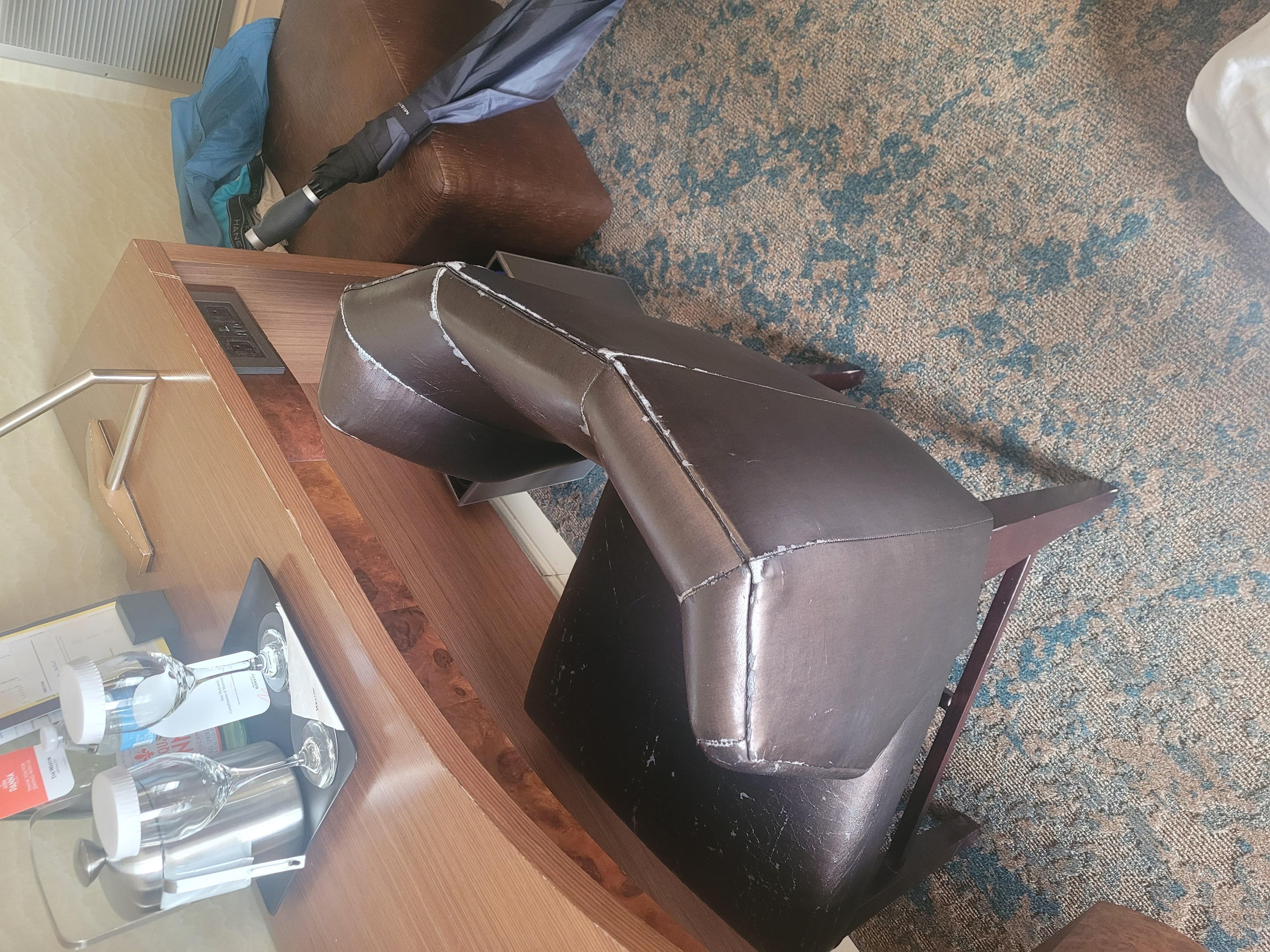 Worn out furniture
