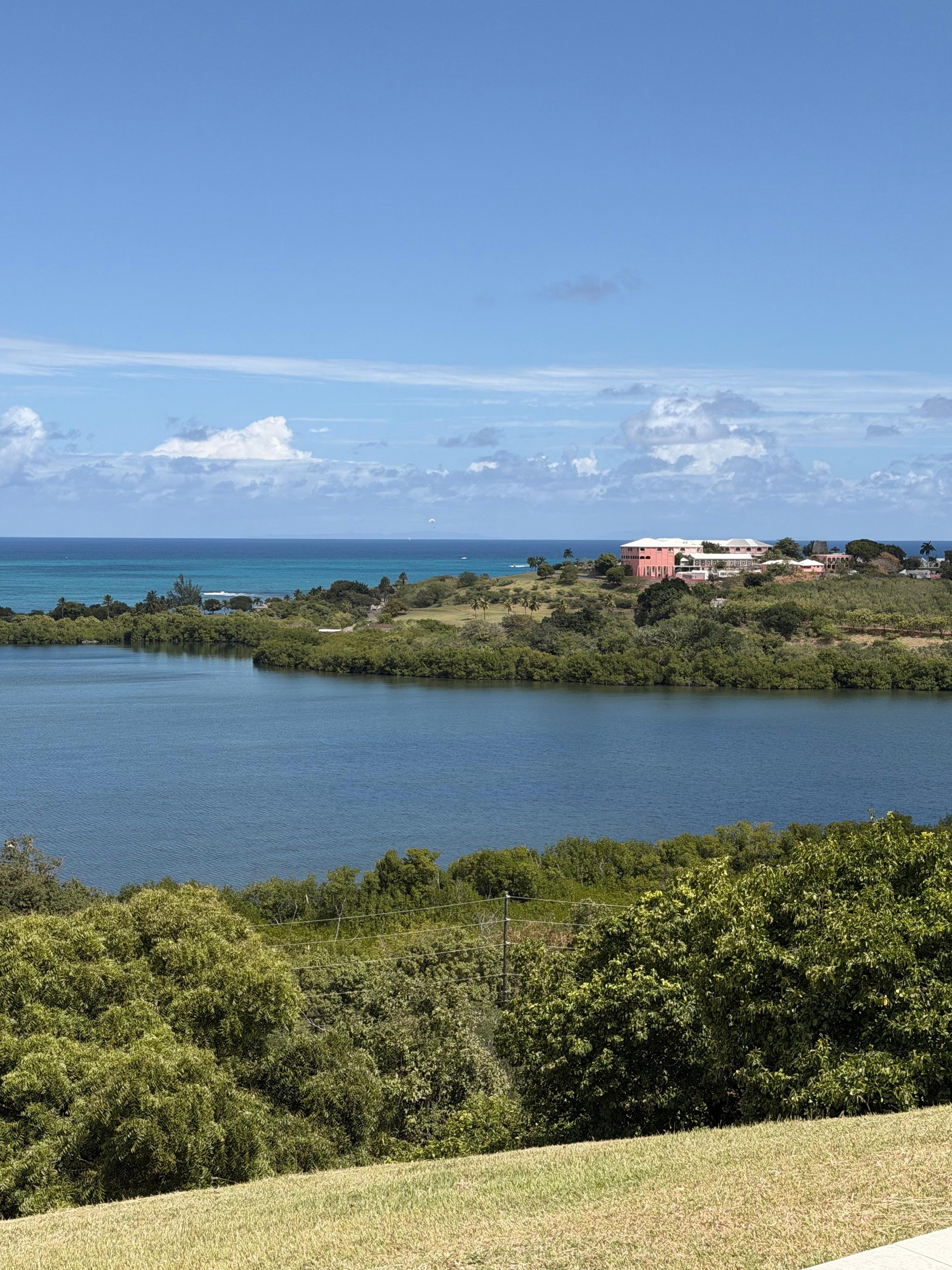 Overlooking the Buccaneer resort.
