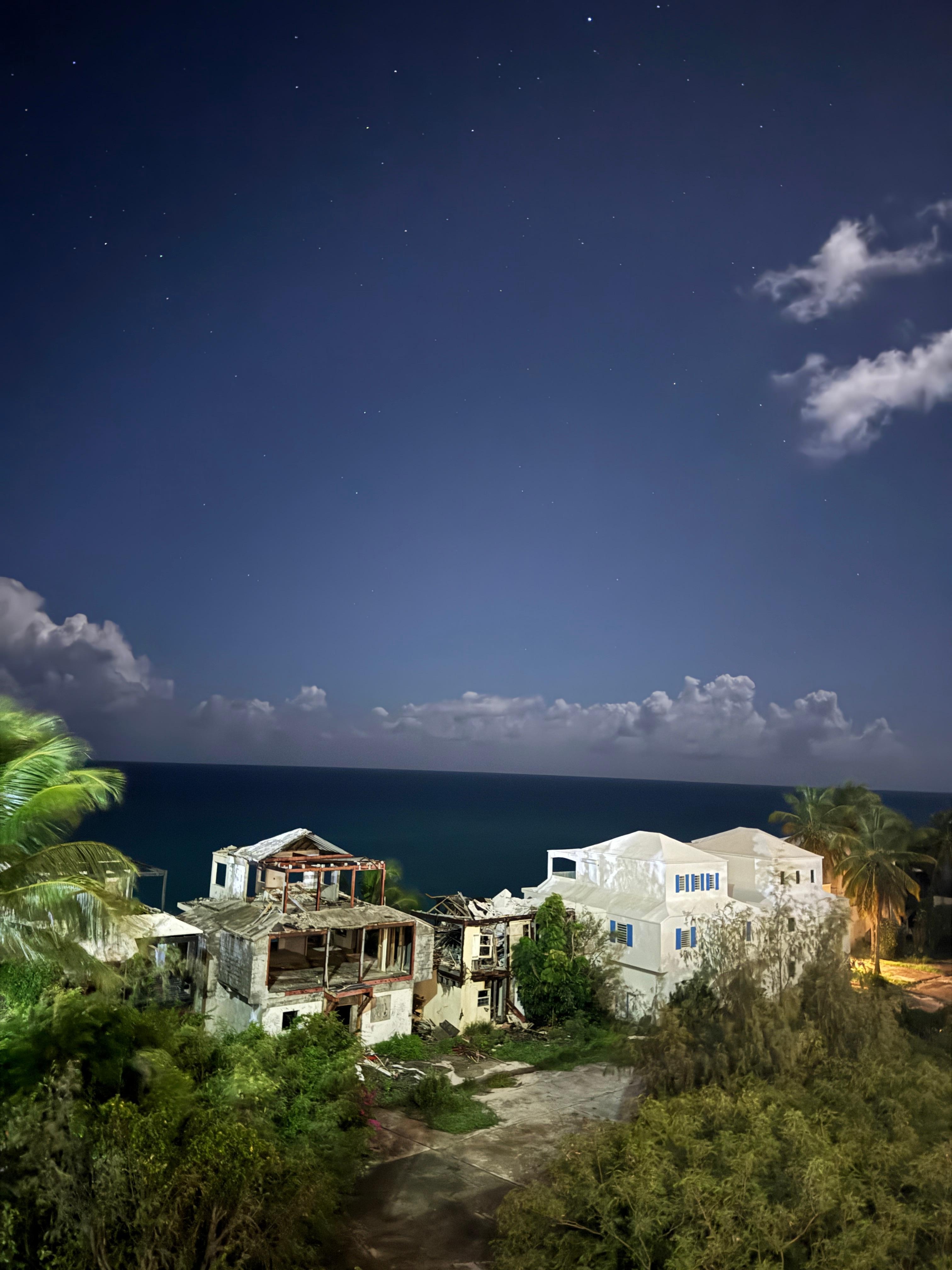 So you could see how far away the beach was, and your view was a broken down house and the garbage that was surrounding the area was like a dump. I’ve become coming to St Martin for over 30 years