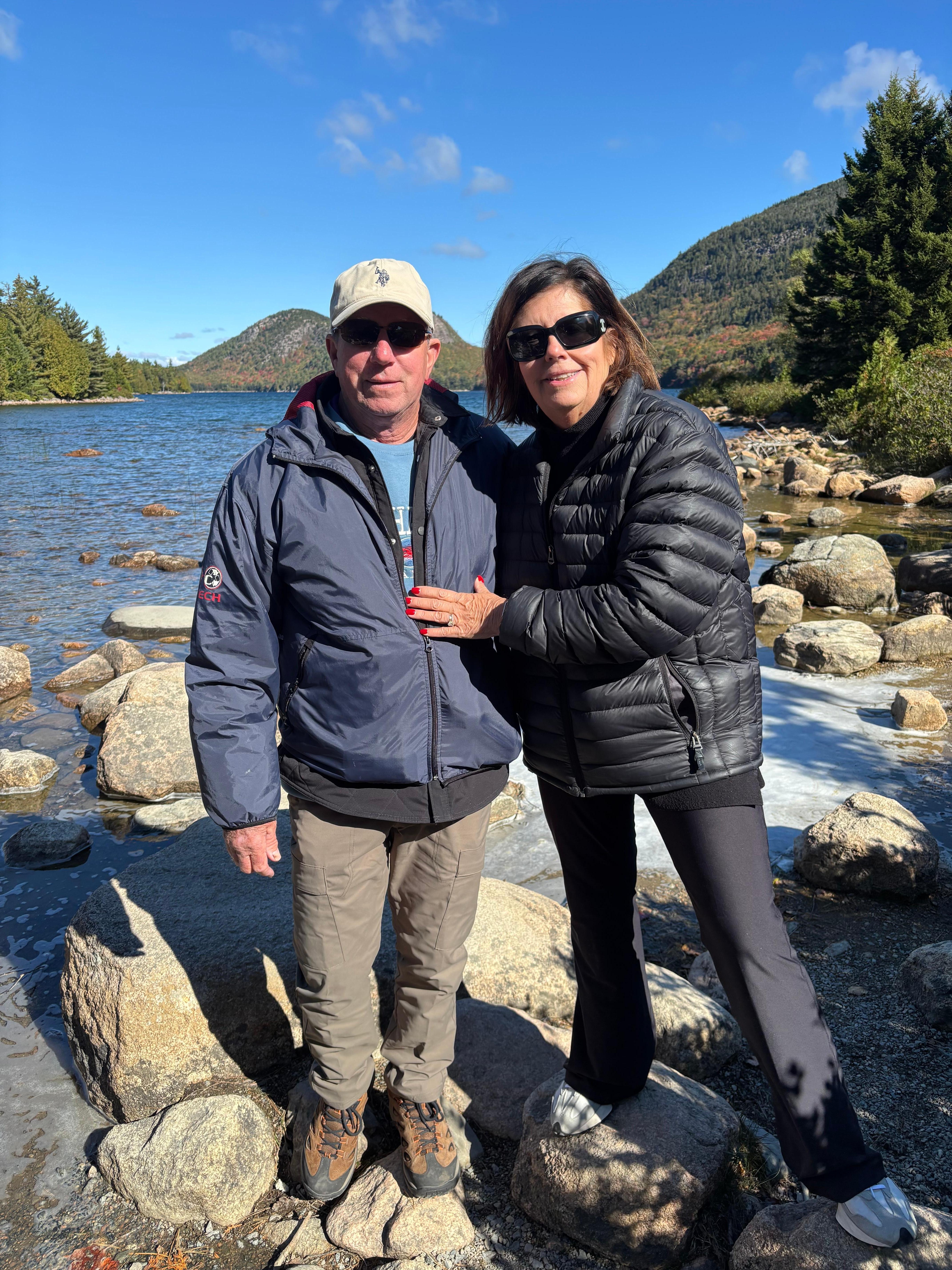 Tracy & Kerry in Acadia National Park