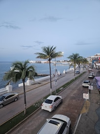 Christmas in Cozumel as seen from the balcony