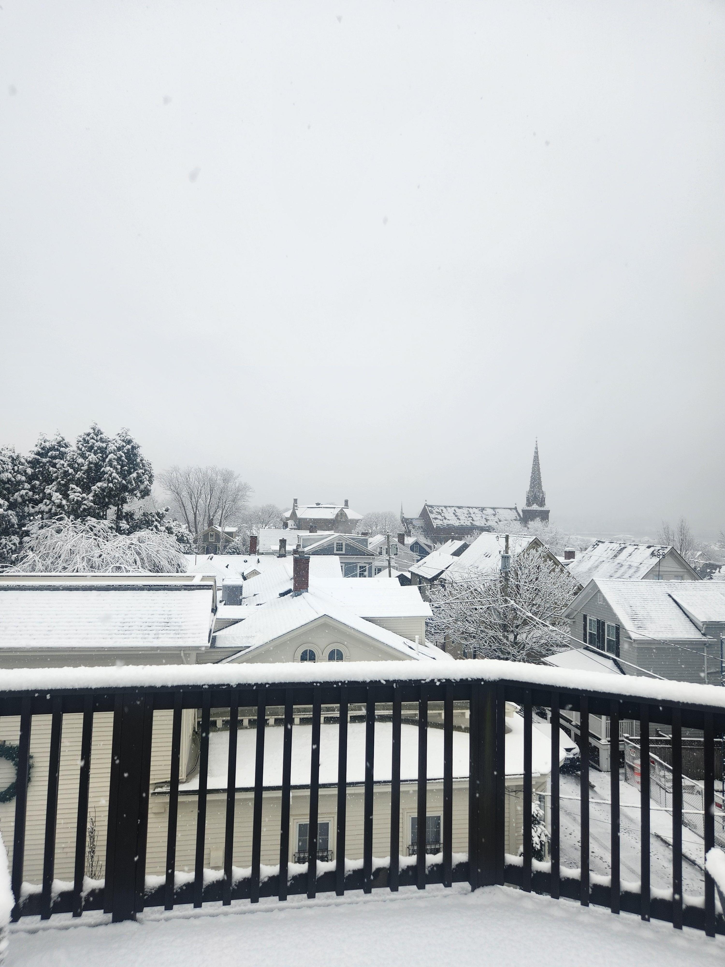 Lovely snowy morning.