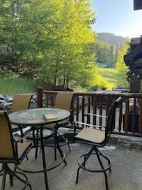 View from the hot tub