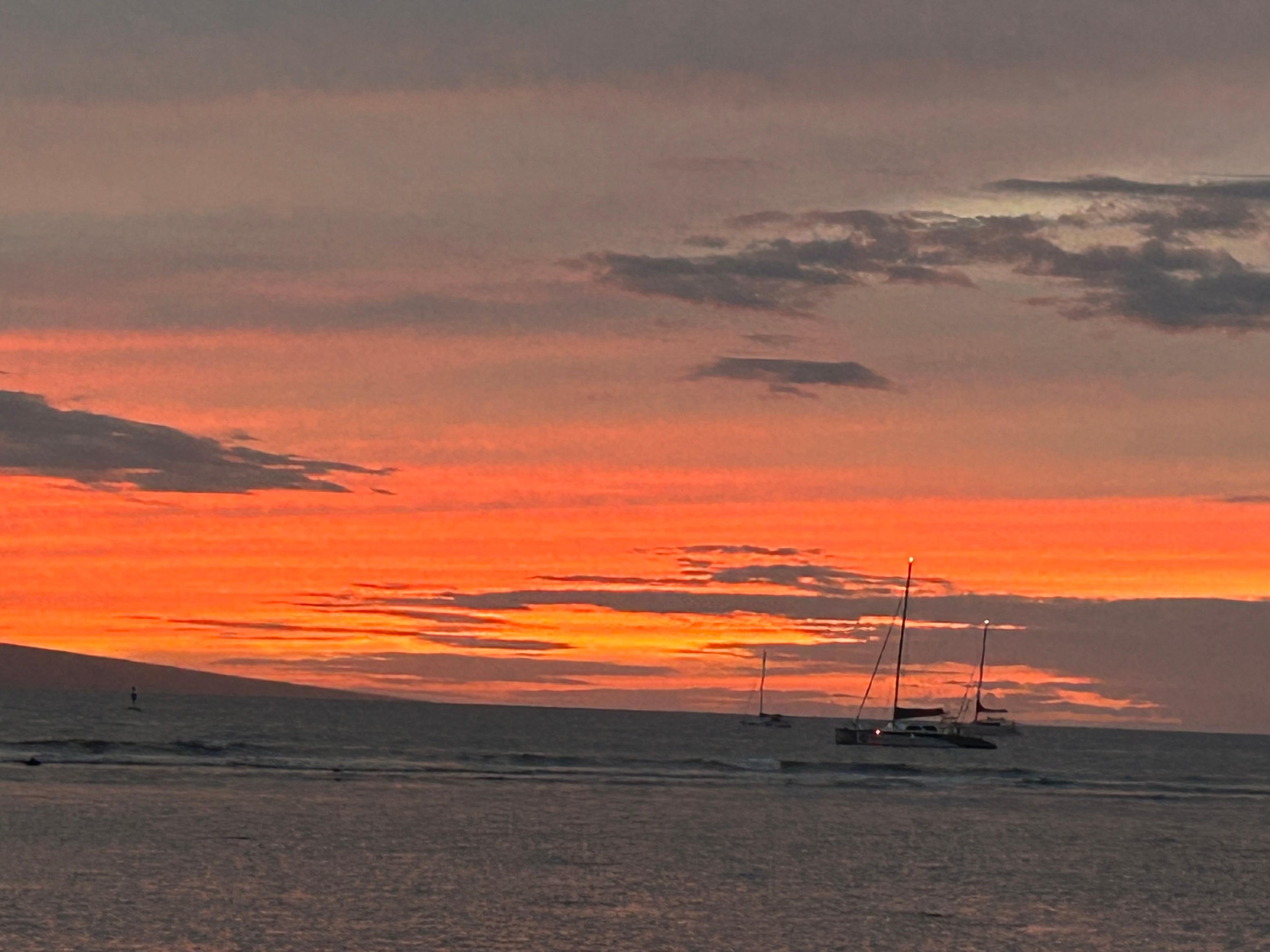 Great sunsets from the pool and beach area!