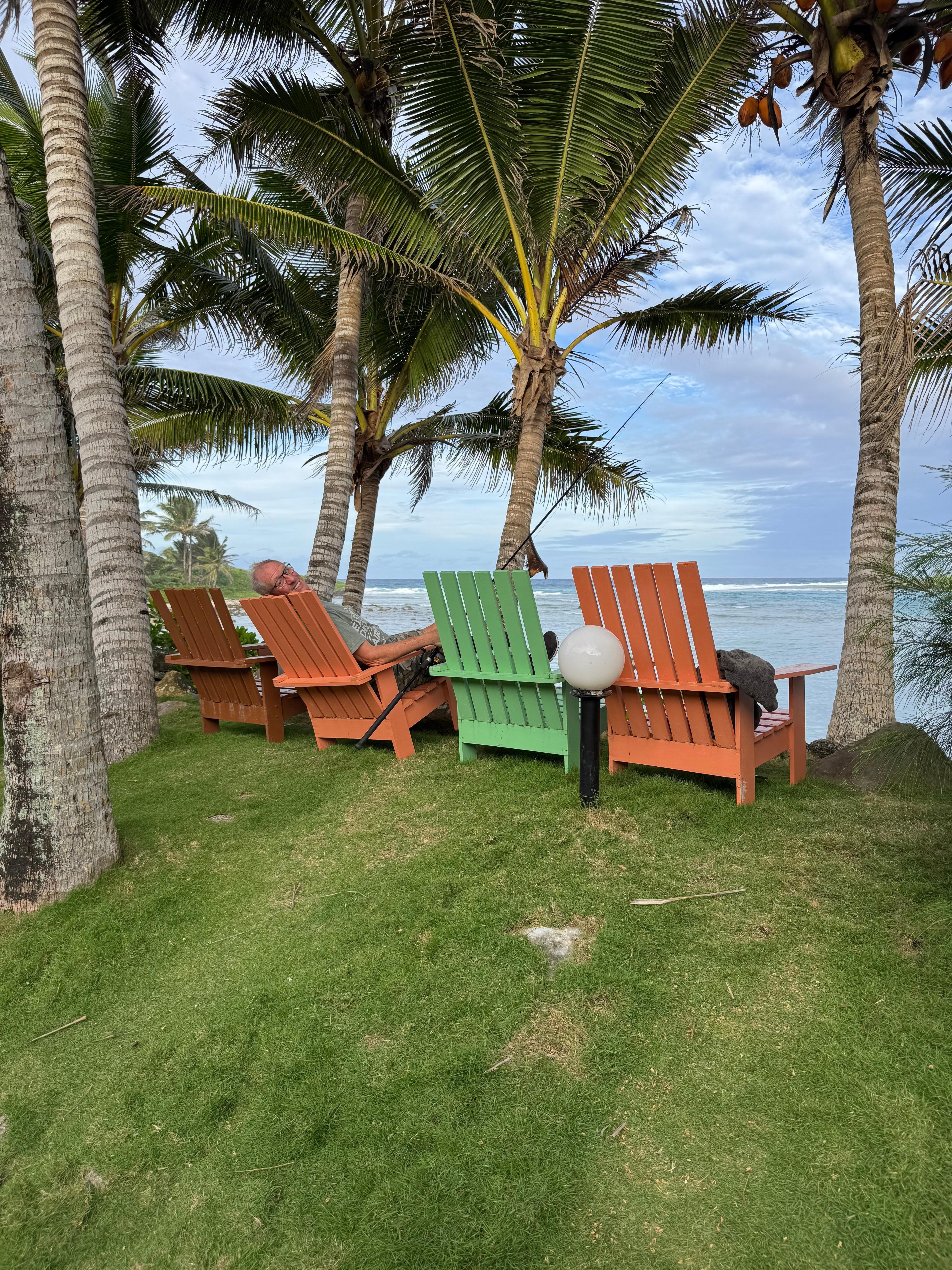 Perfect spot for morning coffee 