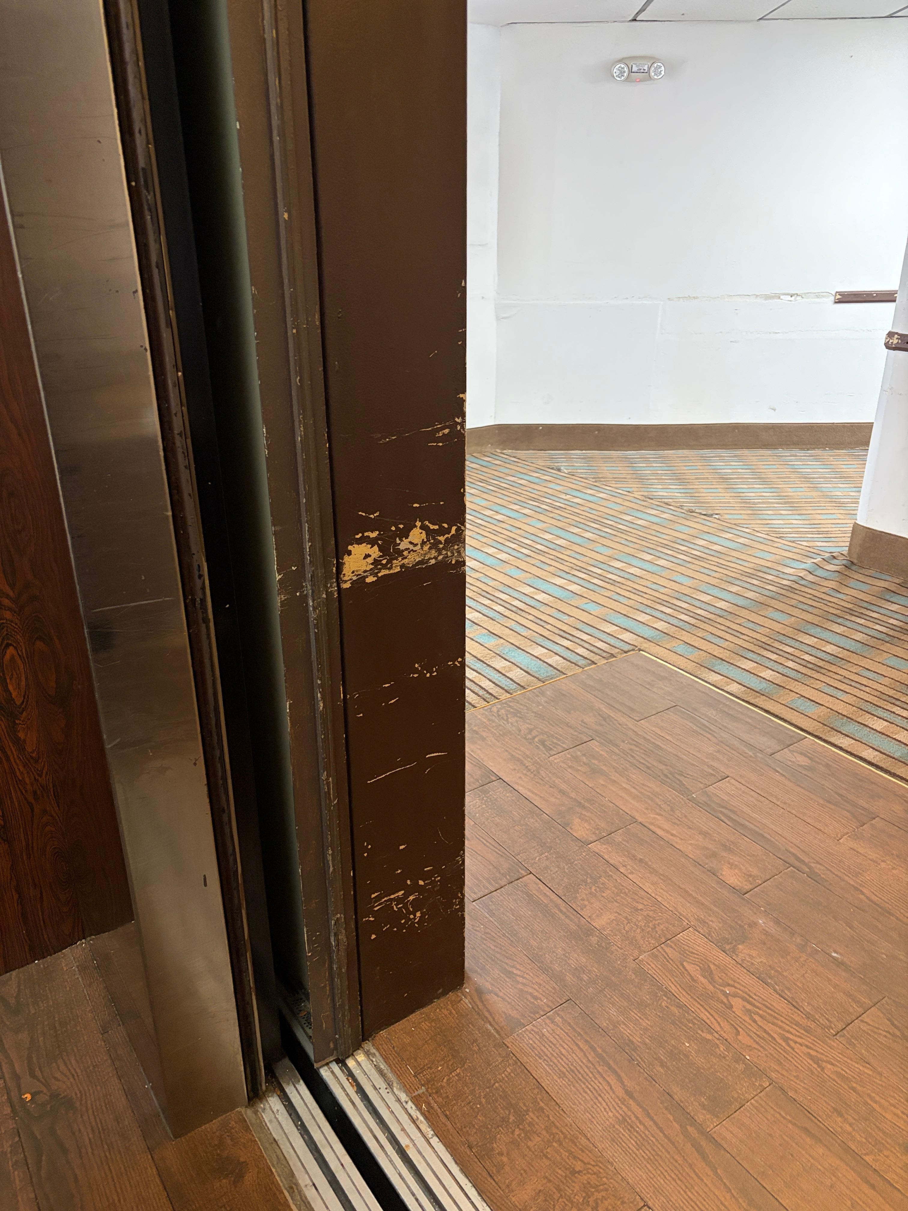 Elevators are so worn out.. more photos but can't upload them all