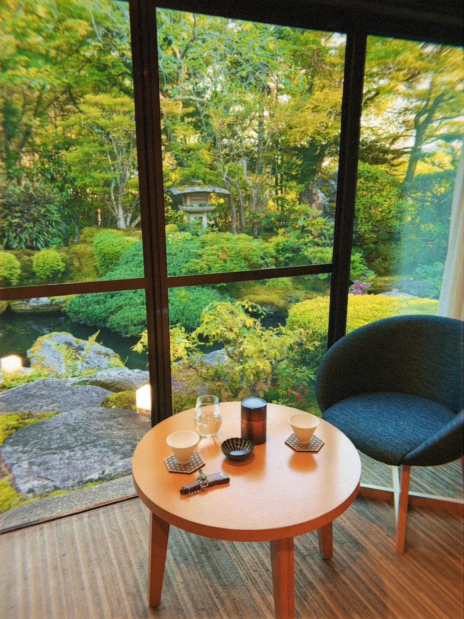 Room with garden view