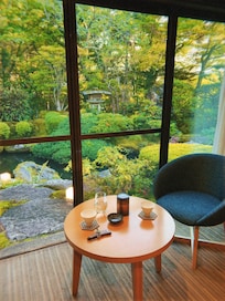 Room with garden view
