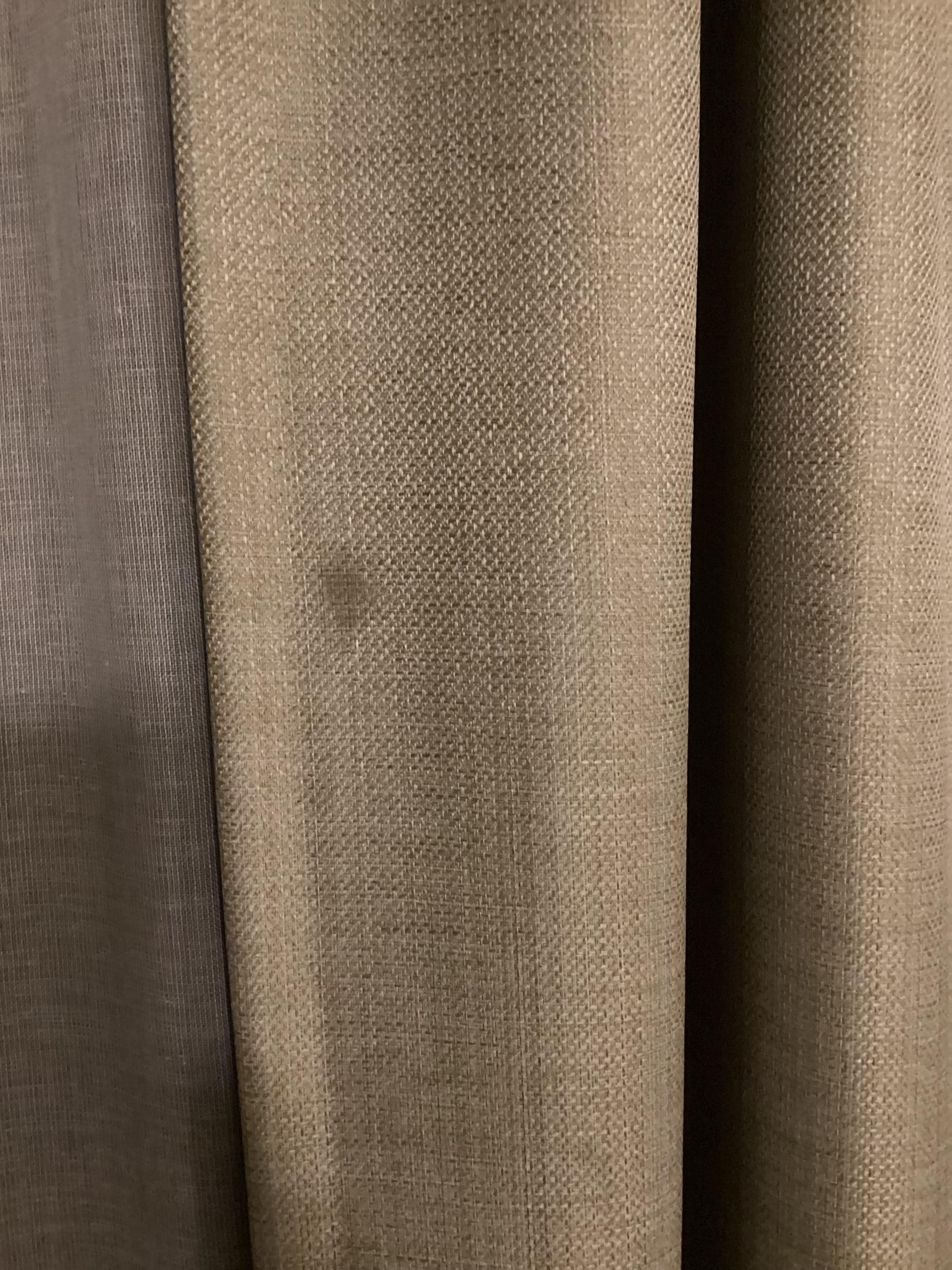 Stain on curtain