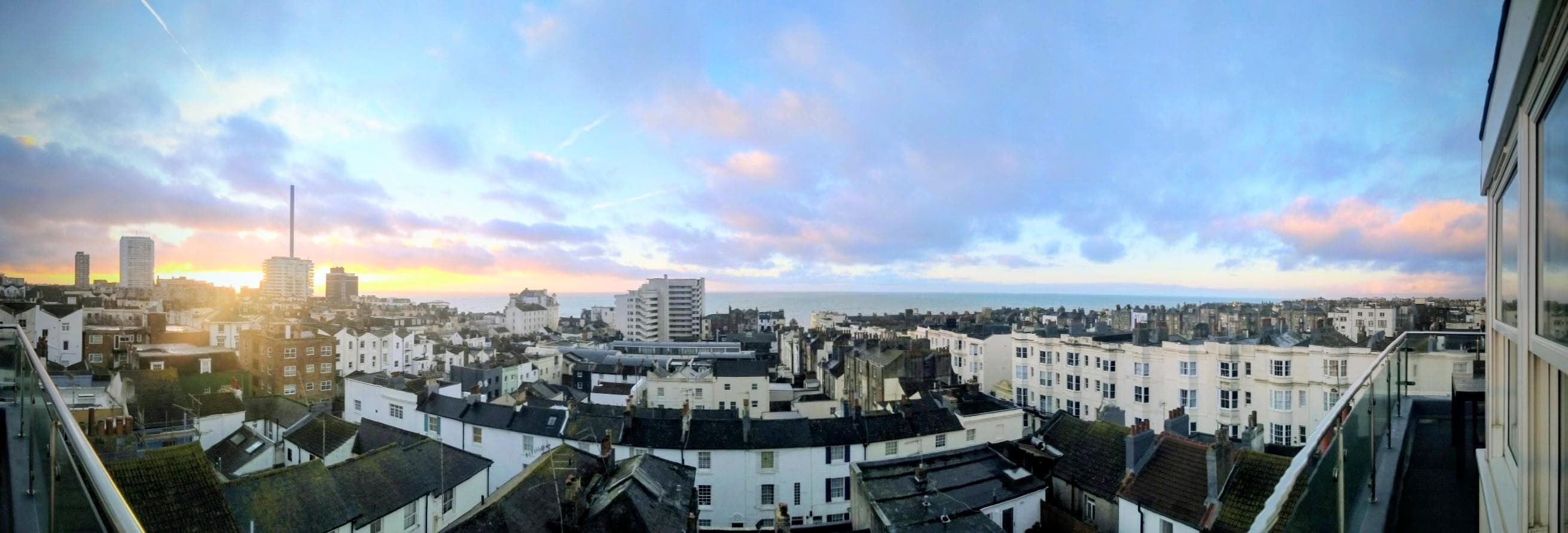 Early morning from balcony 