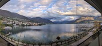 Panoramic view from main balcony (bedrooms also have rear facing balcony)