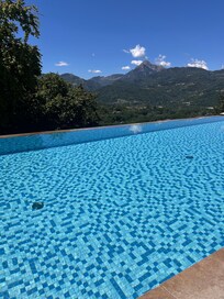 View from the pool
