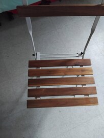 Chaise de jardin inconfortable