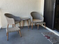 Chairs with broken leg