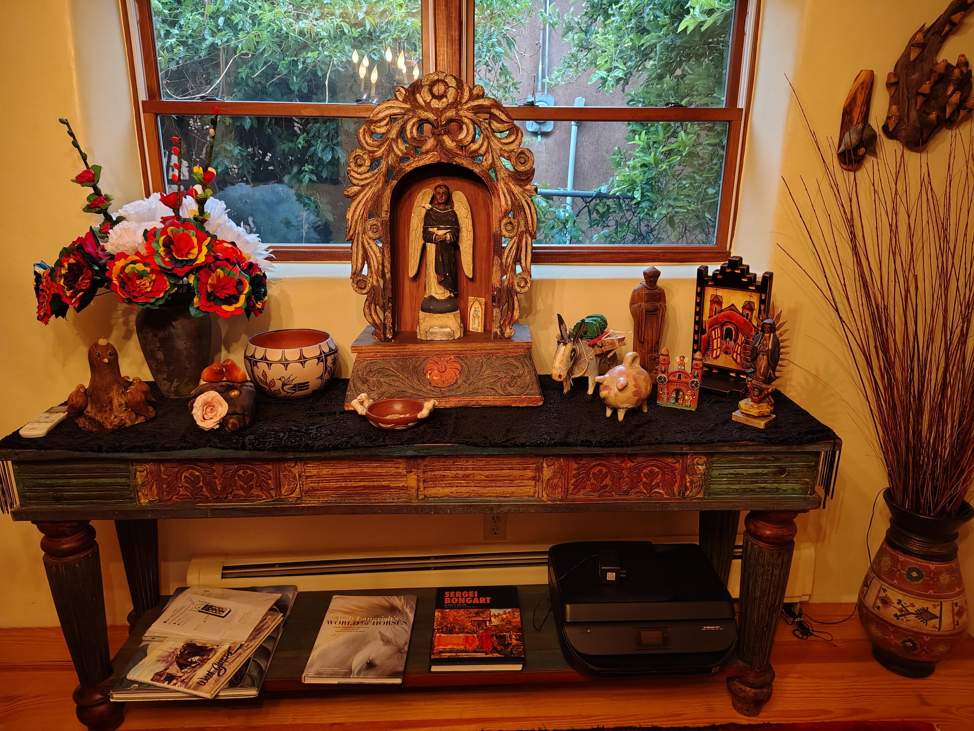 Inside living area
