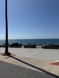 View from the parking lot