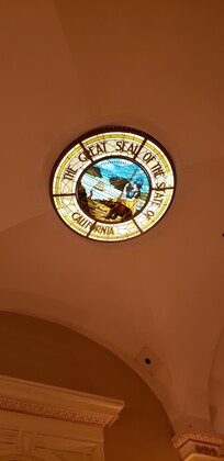 On the Capital Tour we learnt how this Greek goddess is connected to California history